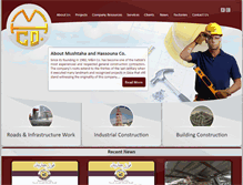 Tablet Screenshot of mhcont.com